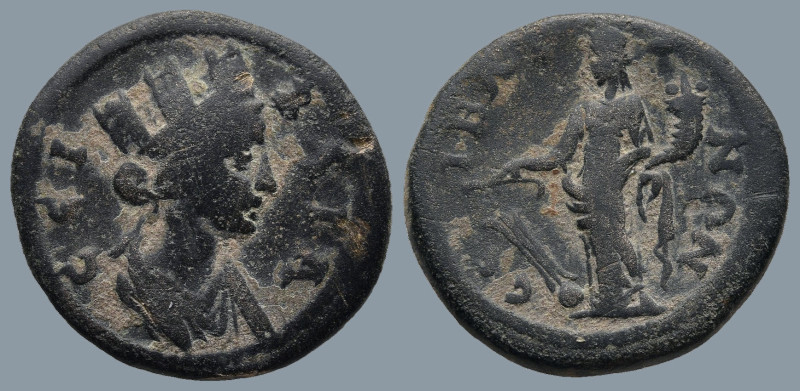 PHRYGIA. Siblia. Pseudo-autonomous. Severan Era (AD 93-211). Menodotos and Aelia...