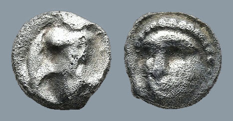 CILICIA. Tarsos. Time of Pharnabazos and Datames (Circa 380-360 BC).
AR Tetarte...