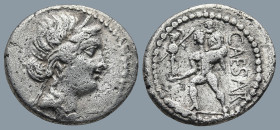 Julius Caesar (Late 48-47 BC). Military mint traveling with Caesar in North Africa.
AR Denarius (18,6mm 3.6g).
Obv: Diademed head of Venus right
Re...