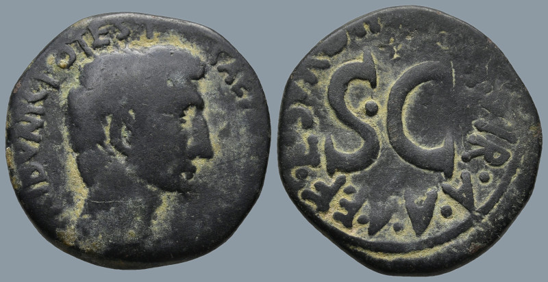 Augustus (27 BC-14 AD). Rome. L Naevius Surdinus, moneyer.
AE As (26,8mm 10,1g)...