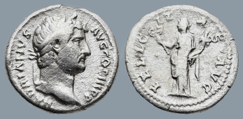 Hadrian (AD 117-138). Rome
AR Denarius (14,3mm 3,1g)
Obv: HADRIANVS AVG COS II...