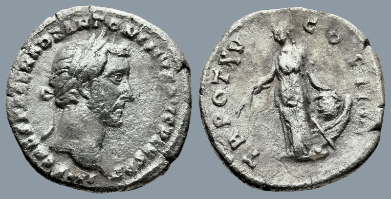 Antoninus Pius (AD 138-161). Rome
AR Denarius (18mm 2,9g)
Obv: IMP CAES T AEL ...