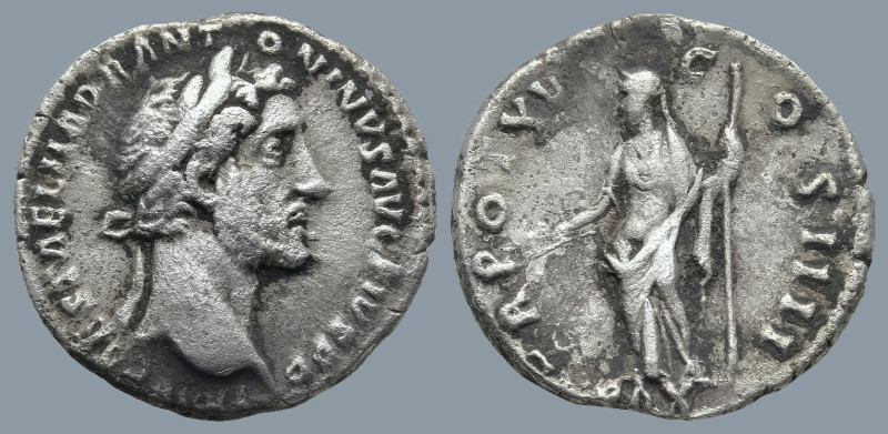 Antoninus Pius (AD 138-161). Rome
AR Denarius (17,8mm 3g)
Obv: IMP CAES T AEL ...