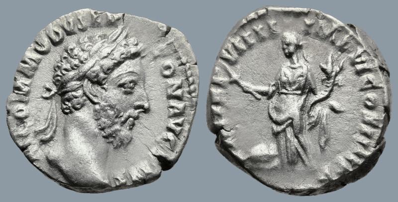 Commodus (AD 177-192). Rome
AR Denarius (16,9mm 3g)
Obv: M COMMODVS ANTON AVG ...