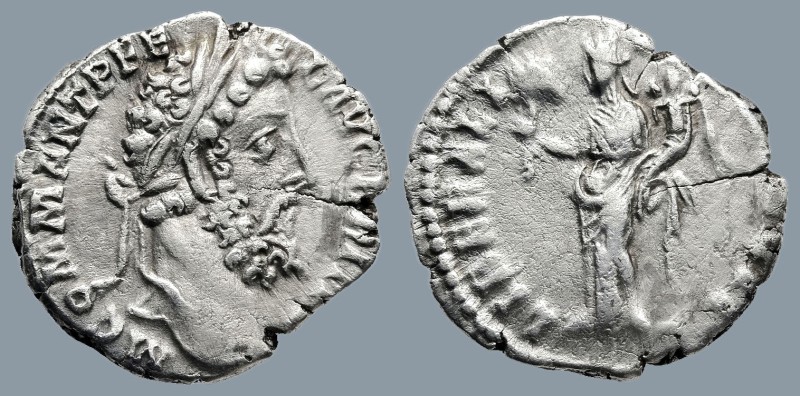 Commodus (AD 177-192). Rome
AR Denarius (17,8mm 2,69g)
Obv: M COMM ANT P FEL A...