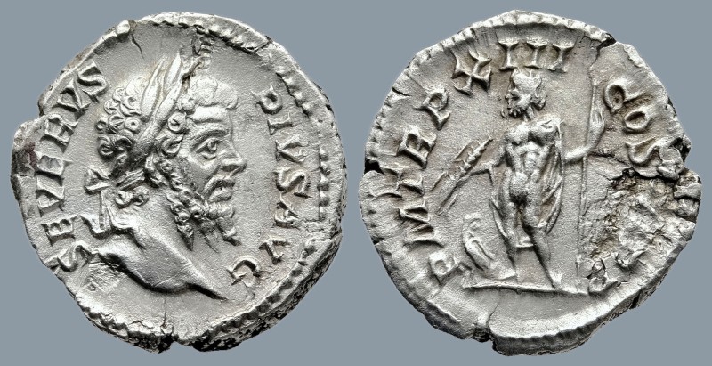 Septimius Severus (AD 193-211). Rome
AR Denarius (19,1mm 2,94g))
Obv: SEVERVS ...