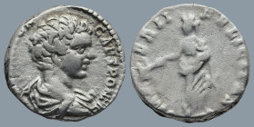 Caracalla, as Caesar (AD 196-198). Rome
AR Denarius (16,4mm 3,16g)
Obv: M AVR ANTON CAES PONTIF. Bare-headed and draped bust of Caracalla to right....