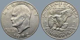 USA. (1972)
1 Dollar (38,5mm 22,8g)
