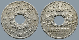 Syria. (1929)
1 Piastre (24,2mm 4,7g)