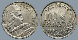 France. (1955)
5 Francs (24,3mm 5,9g)