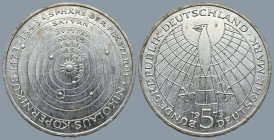 Germany. (1973)
5 Mark (29,5mm 11,2g)