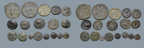 17 pieces mixed coins / SOLD AS SEEN, NO RETURN!