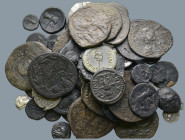 50 pieces mixed coins / SOLD AS SEEN, NO RETURN!