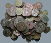 100 pieces mixed coins / SOLD AS SEEN, NO RETURN!