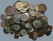 100 pieces mixed coins / SOLD AS SEEN, NO RETURN!