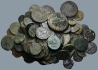 100 pieces mixed coins / SOLD AS SEEN, NO RETURN!