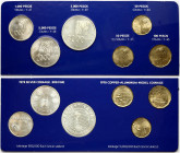 Argentina 20 - 3000 Pesos 1978 World Football Championship Set Lot of 6 Coins