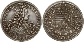Austria Taler 1707 Hall
