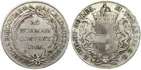 Austria Taler 1766 Gunzburg