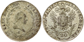Austria 20 Kreuzer 1806 A