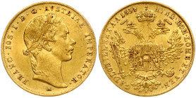 Austria Ducat 1854 A