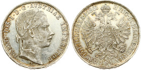 Austria 1 Florin 1861 A