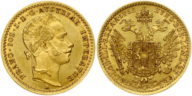 Austria Ducat 1862 A