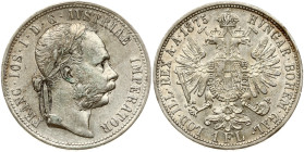 Austria 1 Florin 1875