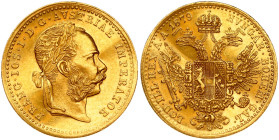 Austria Ducat 1879