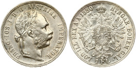 Austria 1 Florin 1880