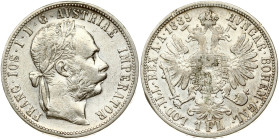 Austria 1 Florin 1889