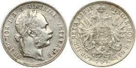 Austria 1 Florin 1891