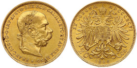 Austria 20 Corona 1896