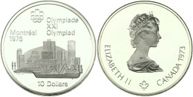 Canada 10 Dollars 1973 Montreal Skyline