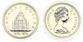 Canada 1 Dollar 1976 Parliamentary Library