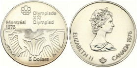 Canada 5 Dollars 1976 Fencing