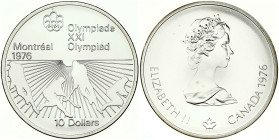 Canada 10 Dollars 1976 Field Hockey