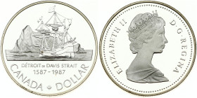 Canada 1 Dollar 1987 Davis Strait