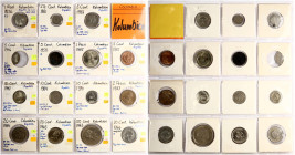 Colombia 1 Real - 2 Pesos 1836-1977 Lot of 15 coins