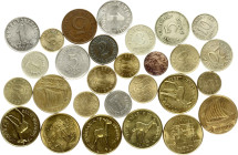 Estonia 1-5 Marka & 1-50 Senti & 1-5 Krooni (1922-1994) Lot of 28 Coins