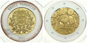 Estonia 20 Euro 2011 Admission of Estonia to the European Union