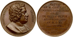 France Medal ND Christopher Columbus