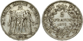 France 5 Francs 1875A