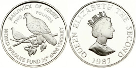Jersey 2 Pounds 1987 Pink Pigeon