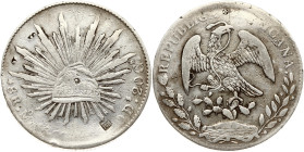 Mexico 8 Reales 18?? Mo CHOPMARKED