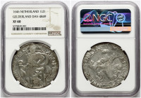 Netherlands Gelderland Lion Daalder 1646 NGC XF 40