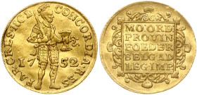 Netherlands Holland Ducat 1752