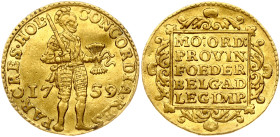 Netherlands Holland Ducat 1759