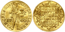 Netherlands Holland Ducat 1760