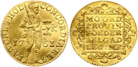 Netherlands Holland Ducat 1761